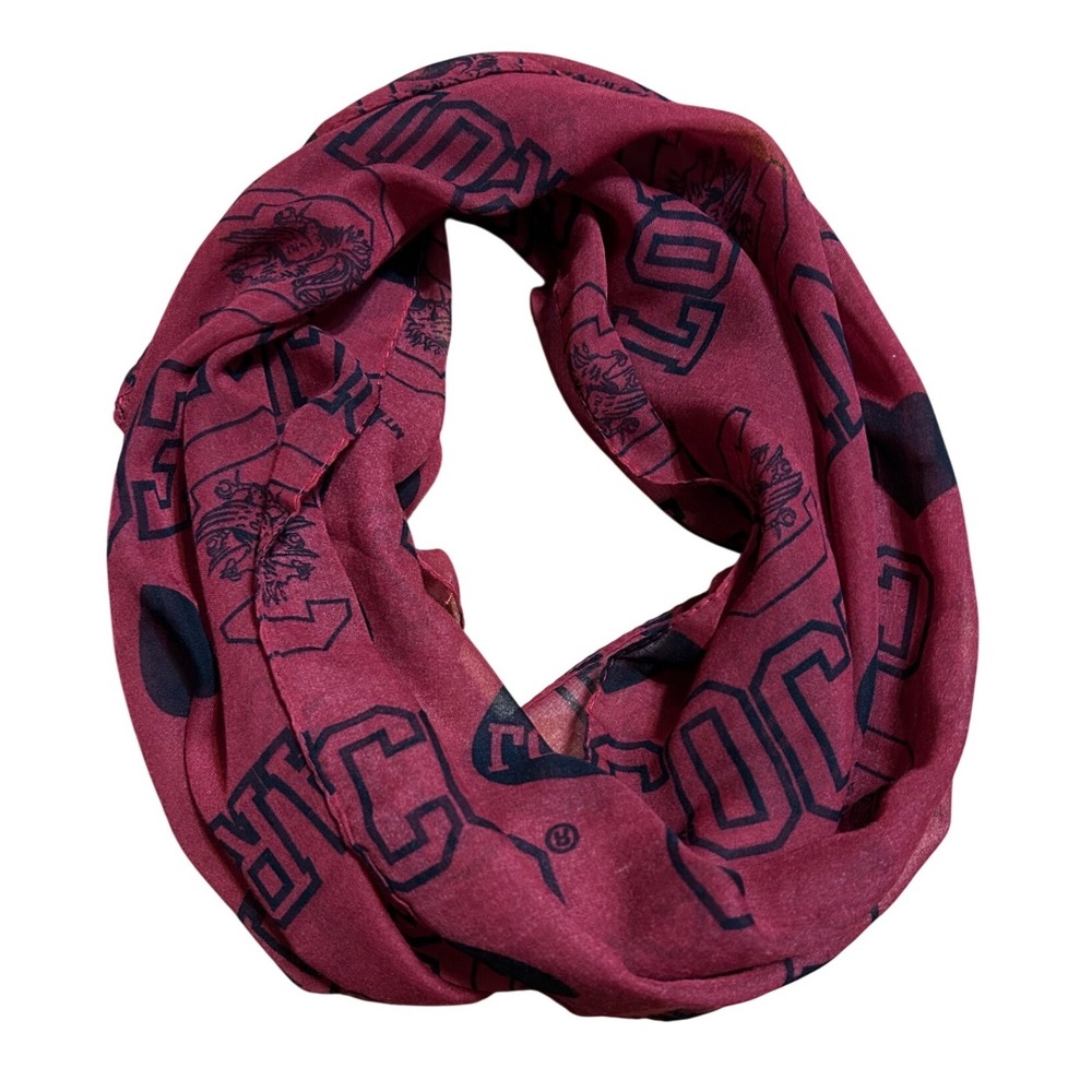 South Carolina Gamecocks Infinity Scarf Forever Collectibles Garnet Red NCAA‎